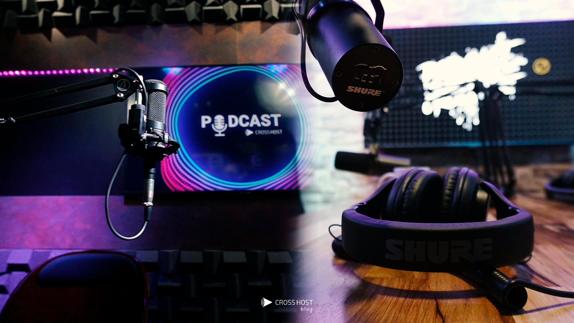 Kit Podcast 4 Microfones Condensador + Mesa De Som Interface 8